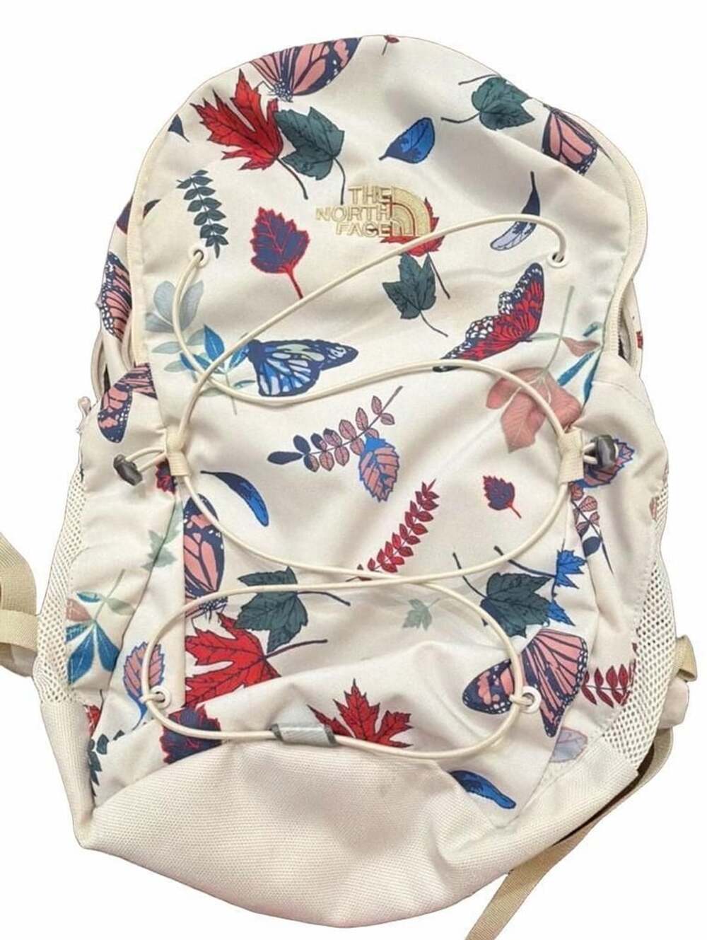 The North Face Jester Backpack Gardenia White Butterfly Floral